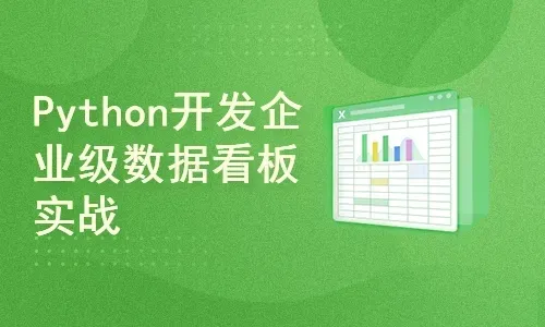 Python开发企业级数据看板实战 (图1)